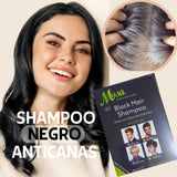 SHAMPOO PINTA CANAS MUSA NEGRO/BROWN CAJA DE 10UN sobres (ORIGINAL)